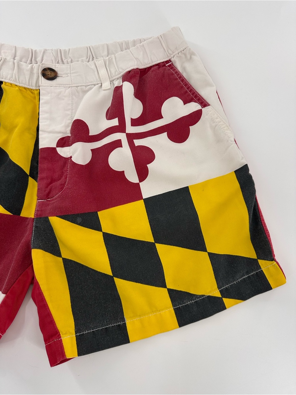 Chubbies 5" Shorts Maryland Flag Size Large - Picture 2 of 10